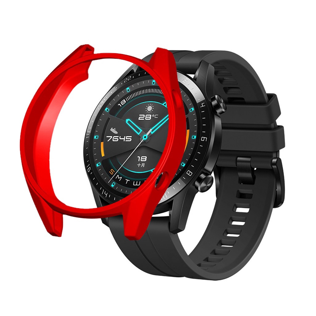 Ốp Tpu Mềm Siêu Mỏng Cho Đồng Hồ Thông Minh Huawei Watch Gt2 46mm