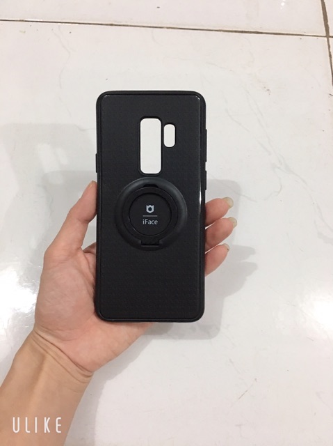 Ốp kèm ring sam sung S9 dẻo đen