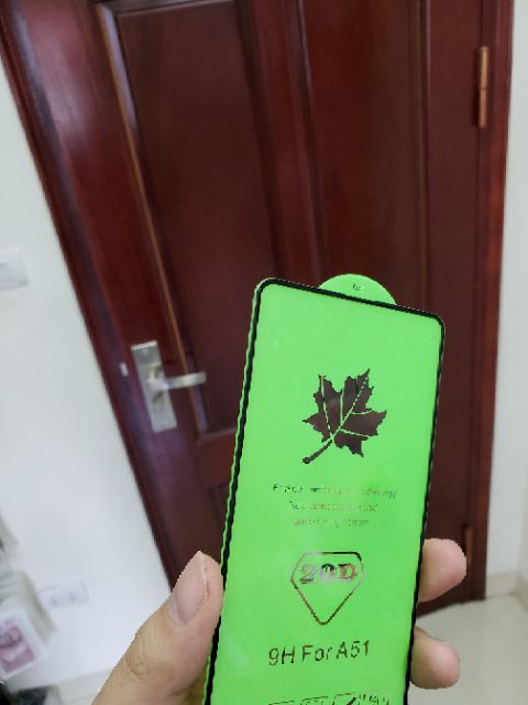Kính cường lực 20D Samsung  A51 Full màn viền mỏng cao cấp