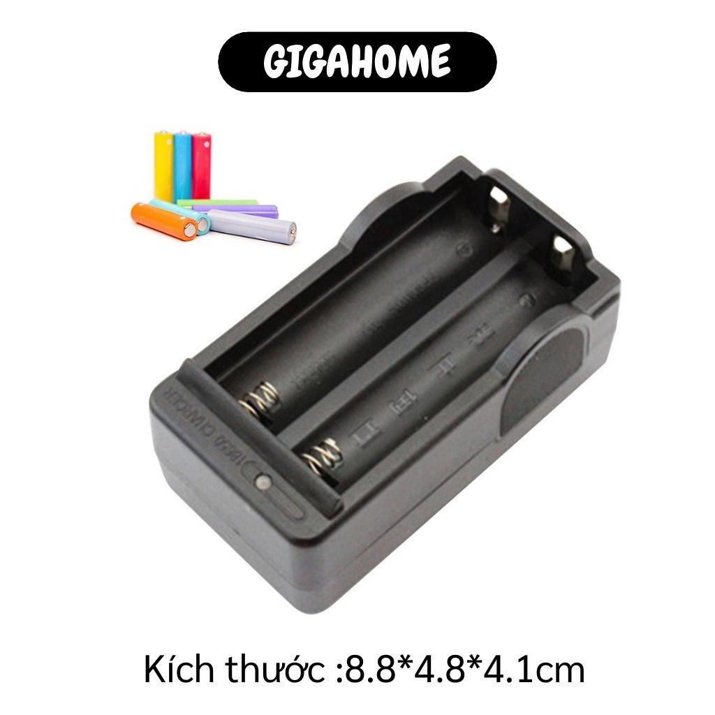 Bộ Sạc Pin Đôi 1.2V/3.V/3.7V GIGAHOME Tự Động Ngắt Khi Sạc Đầy 6618