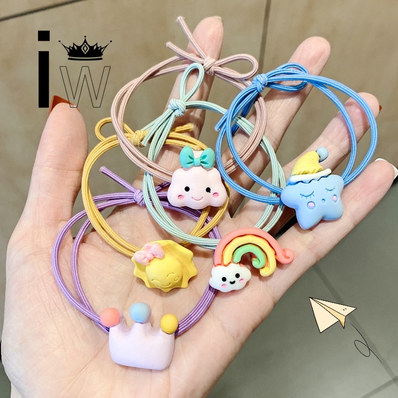 Dây cột tóc hoạt hình đáng yêu dành cho nữ