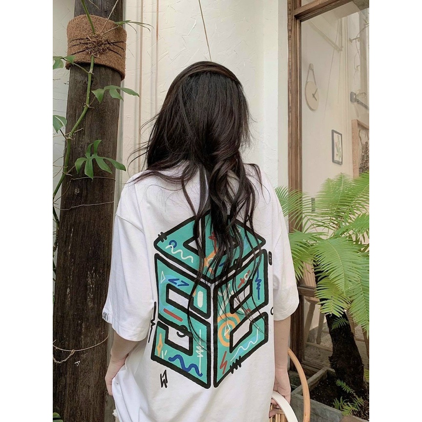 Áo thun nam nữ tay lỡ form rộng unisex SWE 90's Tee đơn giản dễ phối đồ chất vải mịn dày dặn Lyn Fashion