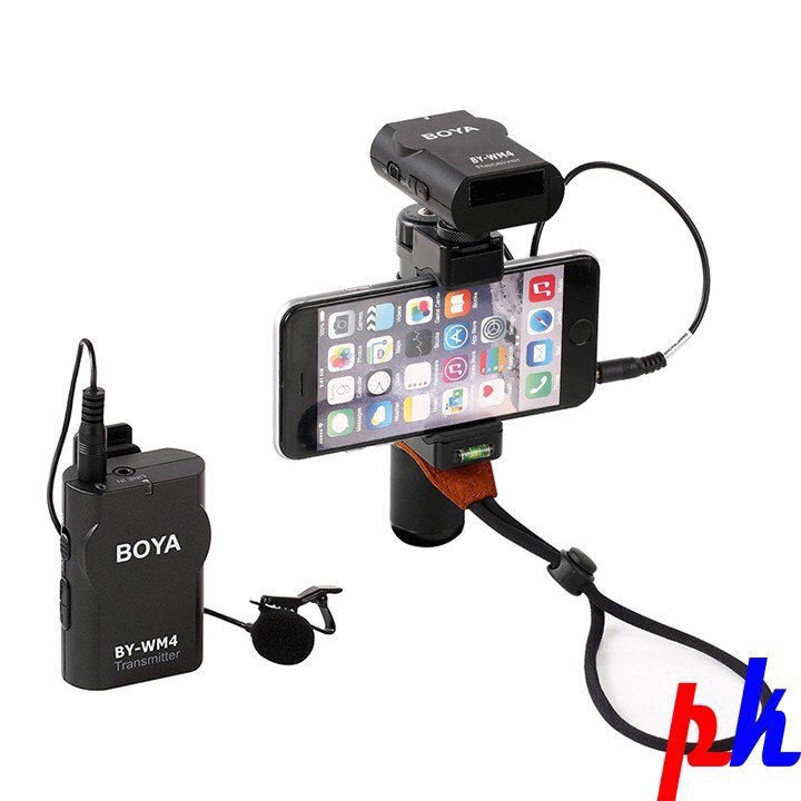 Micro không dây BOYA cho điện thoại camera BY-WM4 PRO K1