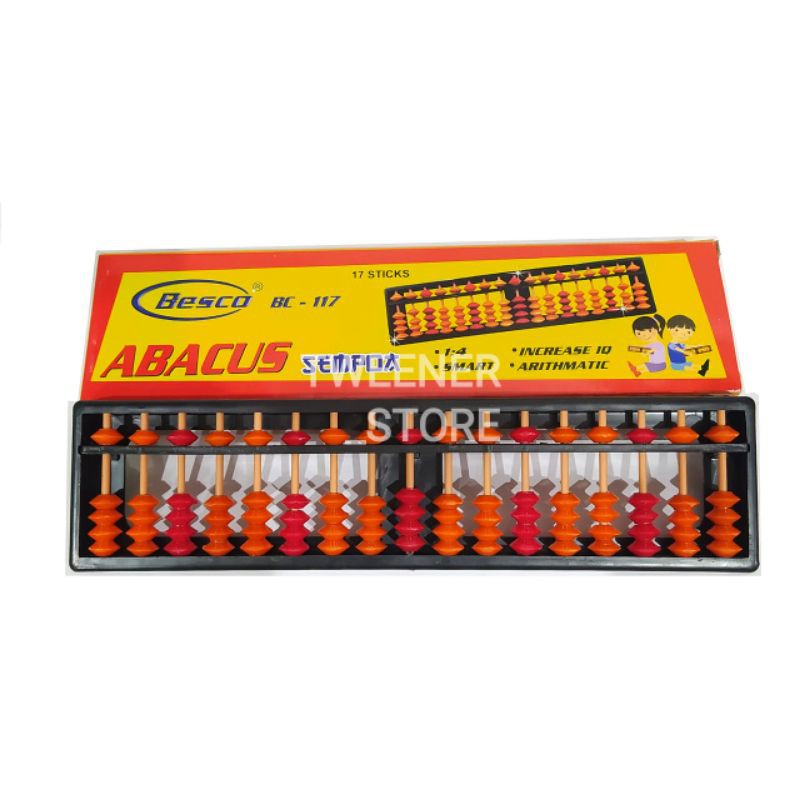 Bàn Tính Abacus Besco 17 Cột