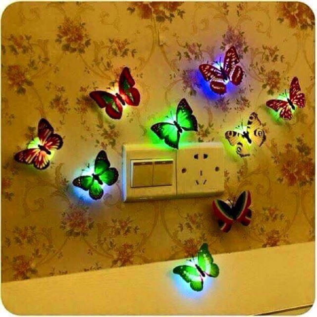 Combo 10 con bướm dạ quang 170k