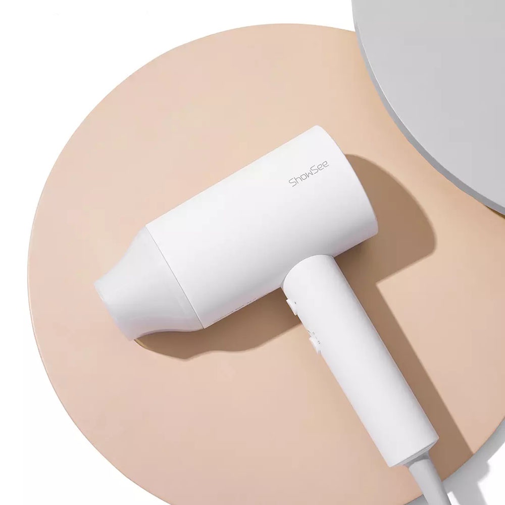 [HCM - Hỏa tốc] Máy sấy tóc ion âm Xiaomi ShowSee A1-W - Công suất mạnh mẽ 1800W - Máy sấy tóc showsee chống xù rối