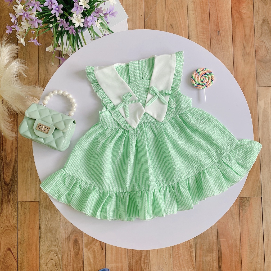 Váy bé gái mùa hè - Babystore88 - Đầm bé gái hàng thiết kế 1 2 3 4 5 6 7 8 9 10 11 12 tuổi V56