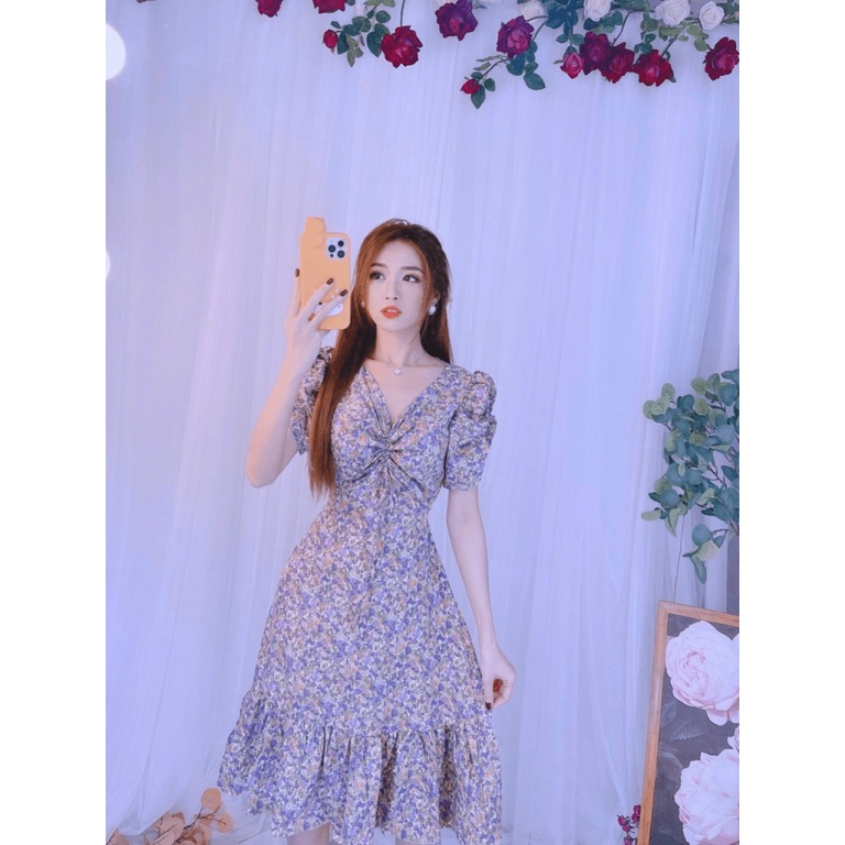 [HCM] Đầm Xòe Nữ Siêu Xinh Xắn Tôn Dáng Cho Các Chị Em KME FASHION