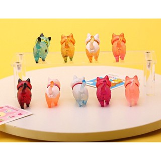 Mô hình set mèo neon 9 con tsum tsum
