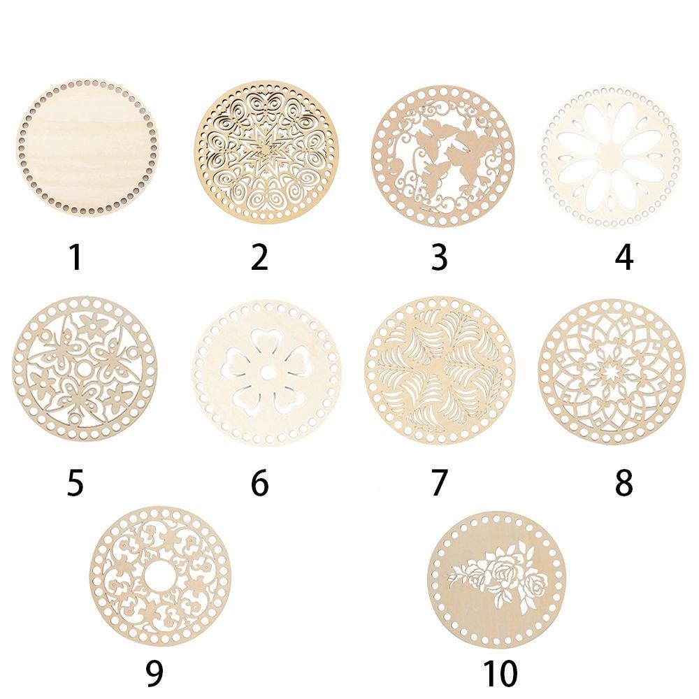 YIYU Giỏ Đựng Dụng Cụ Đan Len Thêu Họa Tiết Xinh Xắn Trang Trí Nhà Cửa