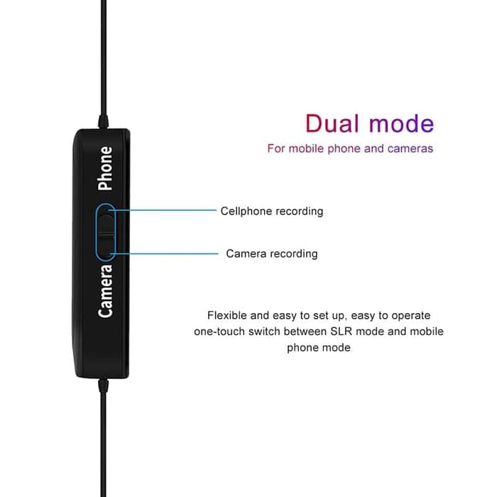 Micro Cài Áo Km-D2 Có Dây Cáp 3.5mm