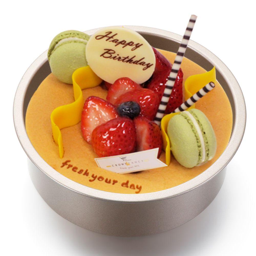 Khuôn Làm Bánh Pudding Bằng Thiếc Hình Tròn Kích Thước 6 / 8 / 10inch Tiện Dụng Cho Nhà Bếp