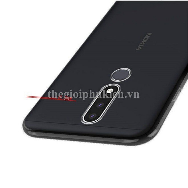 Ốp lưng silicon dẻo trong suốt Nokia 3.1 Plus (2019) siêu mỏng ( GIÁ SỈ )