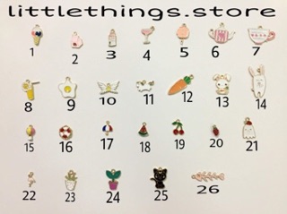 Kiềng phối charm hoạt hình