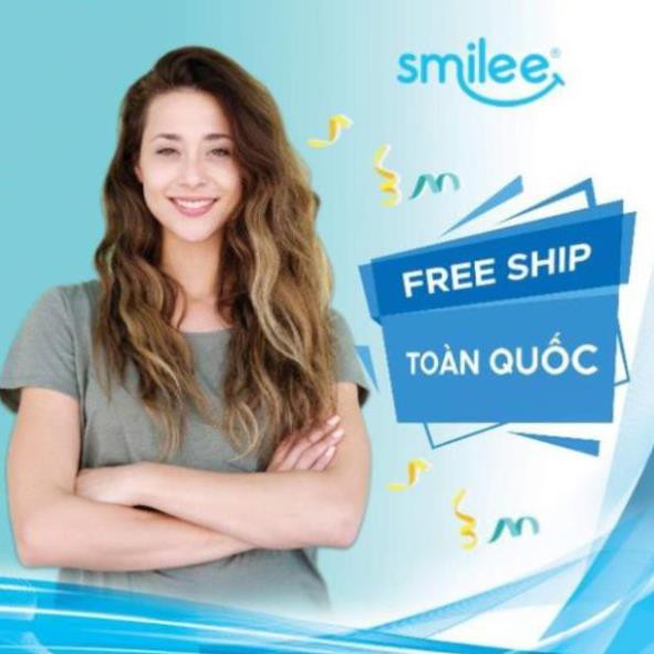 [Full Quà + Freeship + Sale 25%] Smilee tẩy trắng răng - Kit làm trắng răng tại nhà an toàn - Made in USA