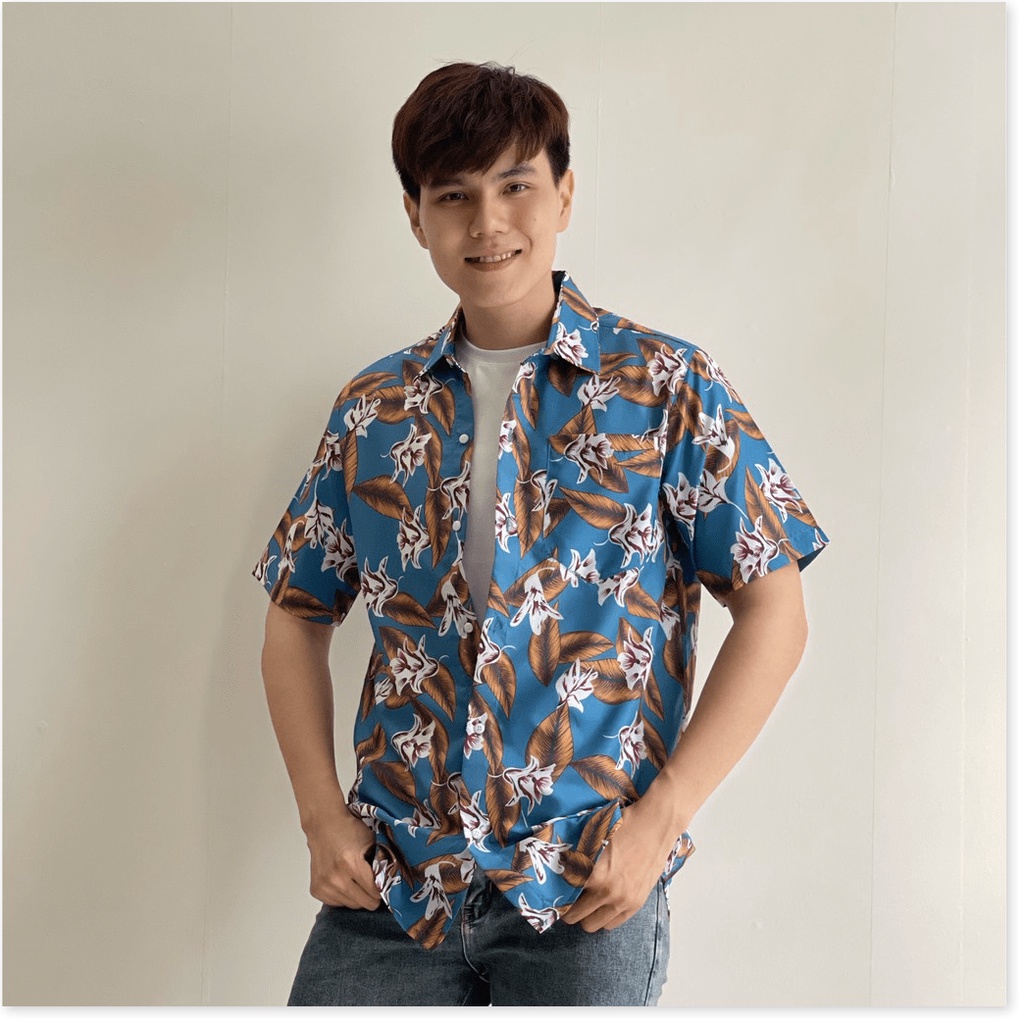 ÁO SƠ MI FORM RỘNG DÀNH CHO NAM HOẠ TIẾT ĐỘC LẠ, PHONG CÁCH MỚI /  CÓ ĐẦY ĐỦ SIZE KME FASHION