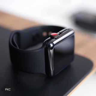Dây Cao Su ĐEN Dành Cho Apple Watch Seri 1/2/3/4