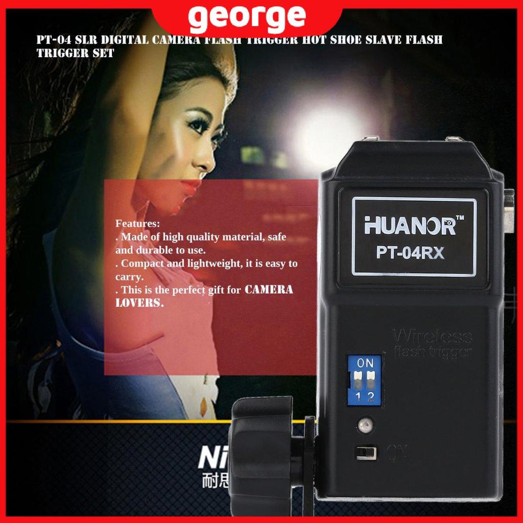 Bộ kích hoạt đèn flash hỗ trợ chụp ảnh ge pt-04 slr chuyên dụng | BigBuy360 - bigbuy360.vn