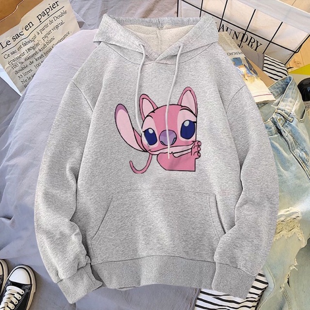 Áo hoodie unisex form rộng stitch có bigsize chất nỉ bông dày dặn | BigBuy360 - bigbuy360.vn