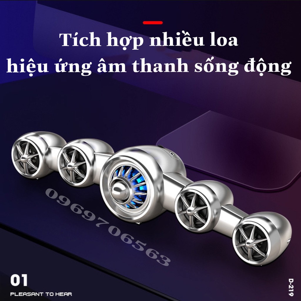 Loa Máy Tính, Tivi Siêu Độc Sada D-219 Extra Bass Âm Thanh Khủng, Loa Máy Vi Tính Super Bass Phiên Bản 2020