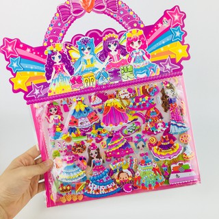 Tranh Dán Công Chúa Xốp 3D