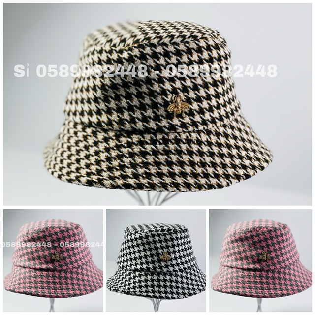 Mũ - nón tai bèo vải len ong phong cách ulzzang Hàn quốc đơn giản siêu đẹp cho nữ (SỈ LE MŨ NÓN TPHCM)