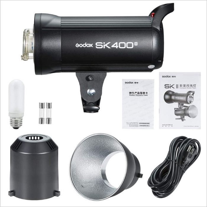 Đèn Flash studio Godox SK400II Chính hãng bảo hành 12 tháng