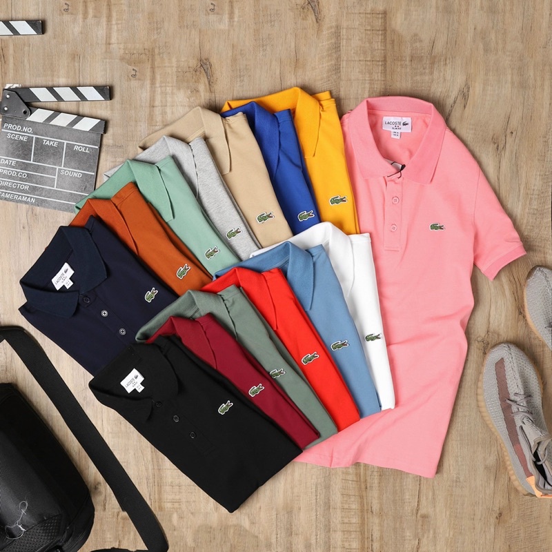 Áo thun nam polo lascote nhiều màu cambodia - thun 100% cotton thấm hút tốt