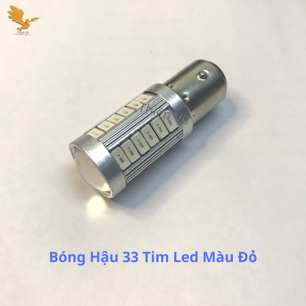 Đèn Led Hậu 33 Tim,Hậu 7 Màu, Hậu Lập Lòe Siêu Sáng,Siêu Đẹp