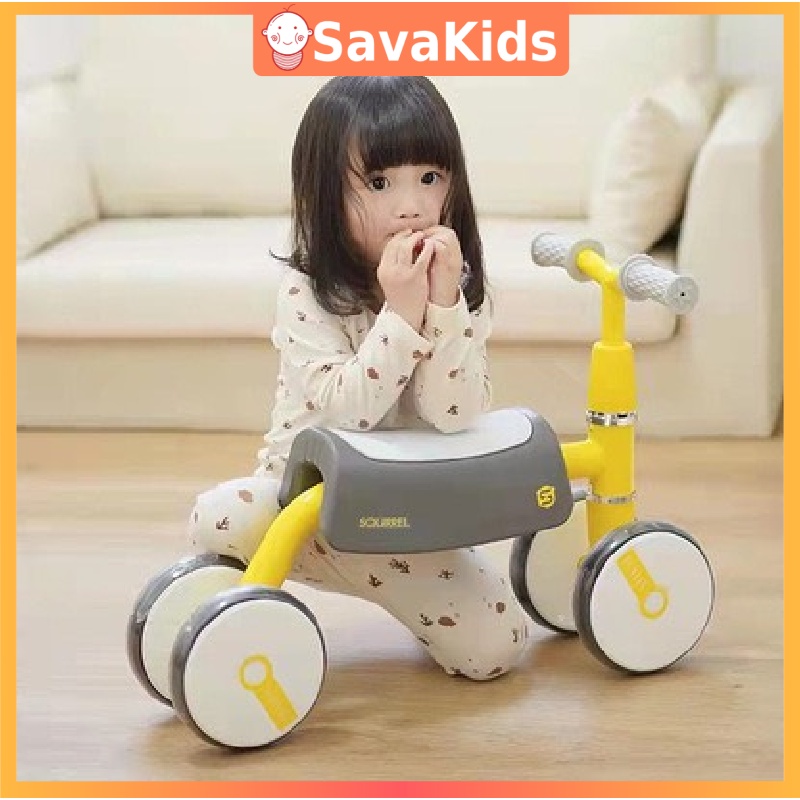 Xe chòi chân cho bé Xe thăng bằng SQUIRREL baybe 10 tháng - 5 tuổi SAVAKIDS (xả nghỉ bán)