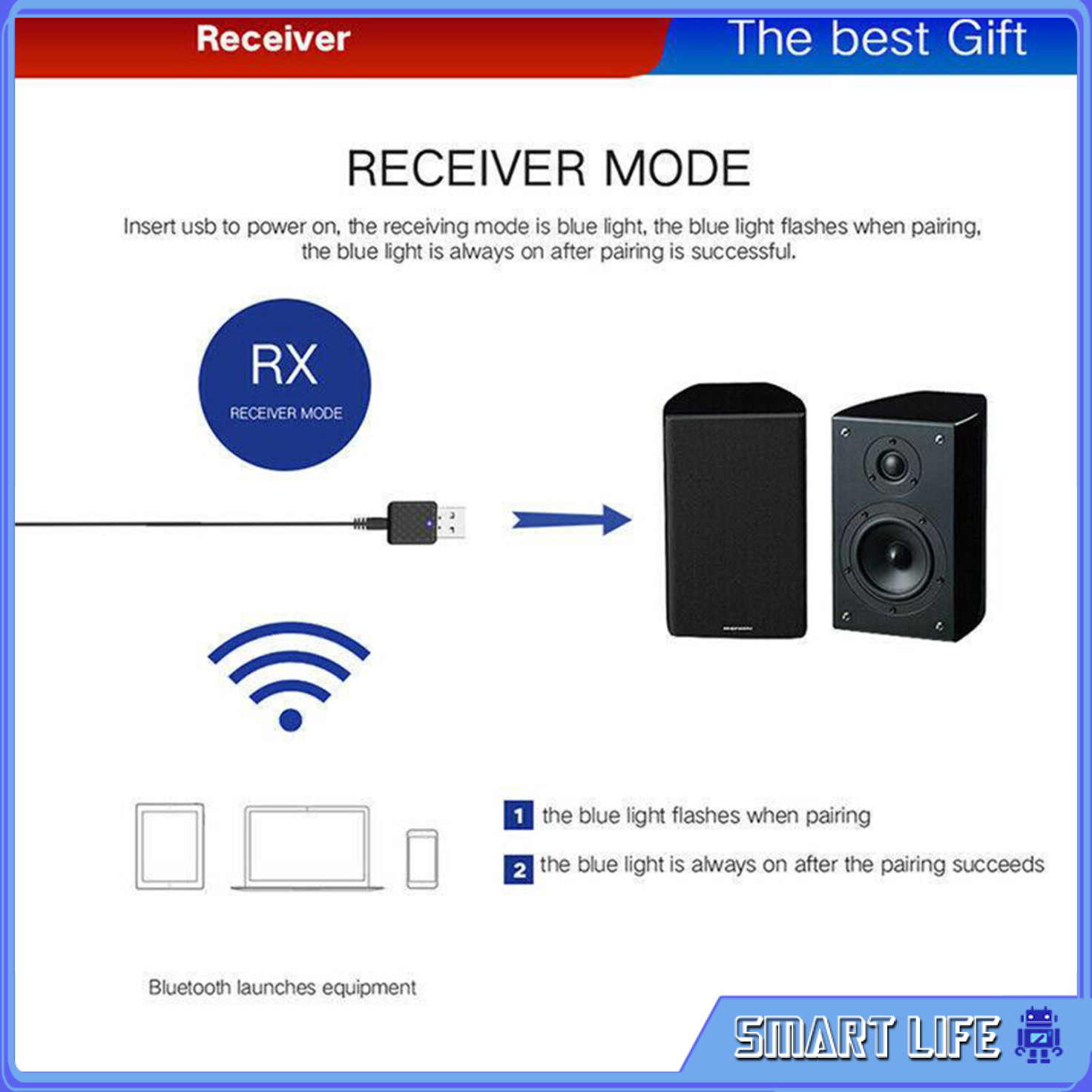 Bộ Chuyển Đổi Usb Bluetooth 5.0 Cho Pc Windows 10 / 8 / 8.1 | BigBuy360 - bigbuy360.vn