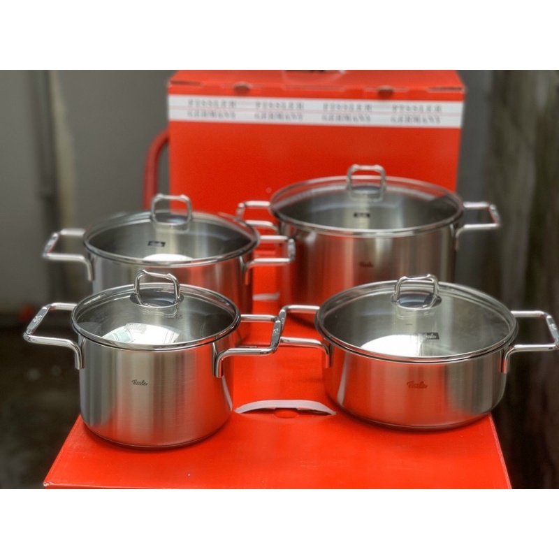 🇩🇪BỘ NỒI TỪ CAO CẤP FISSLER HAMBURG 4 món MADE IN GERMANY -sản xuất tại Đức