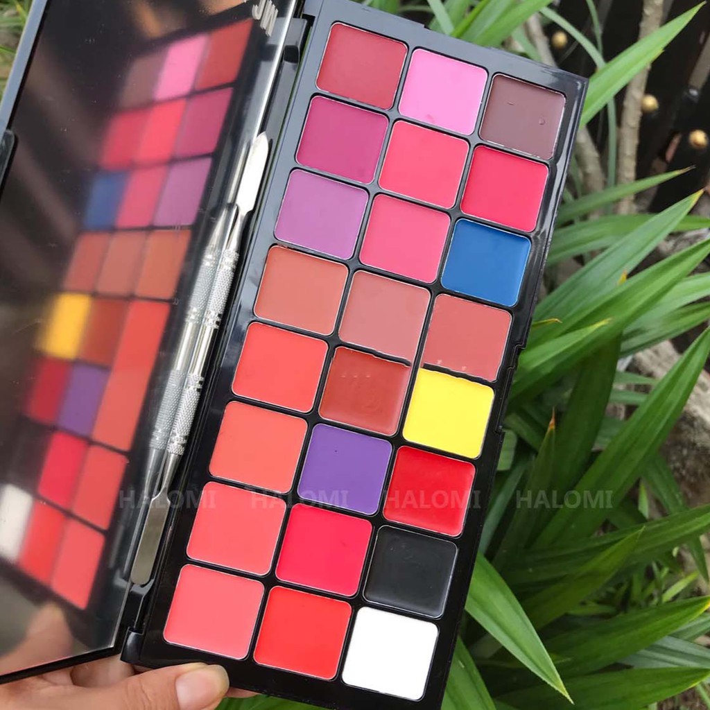 Bảng son MC Thái 24 ô professional lip palette Thái