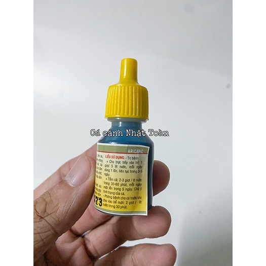 BENSOL TRỊ NẤM KÝ SINH TRÙNG CHO CÁ CẢNH 12ML