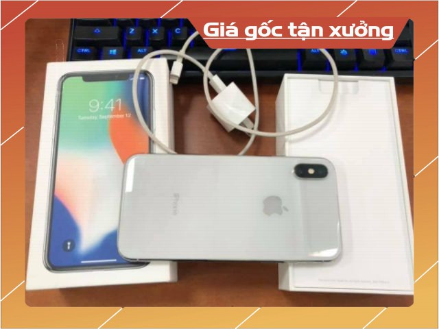 ttdĐiện Thoại Iphone X Quốc Tế  256GB và 64GB Zin Đẹp/Full box đủ phụ kiện/Giao hàng toàn Quốcstd