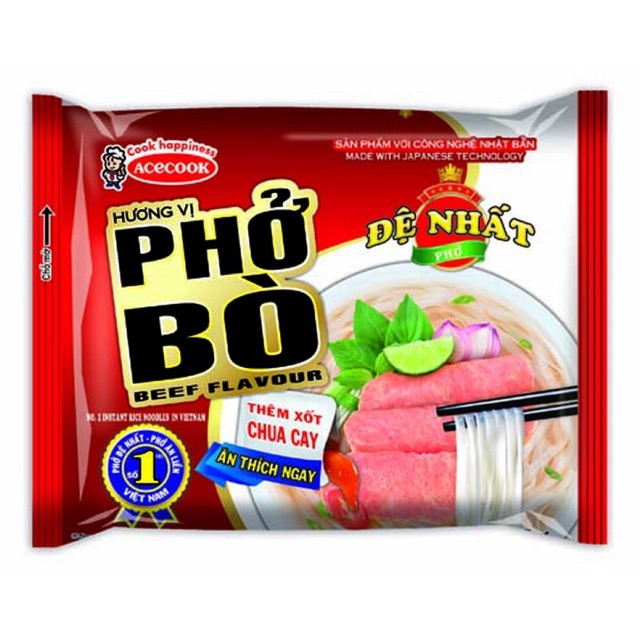 Phở bò Đệ Nhất 65g - Acecook