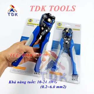 Kìm tuốt dây điện tự động 0.2~1.5mm2 B0028 C-MART