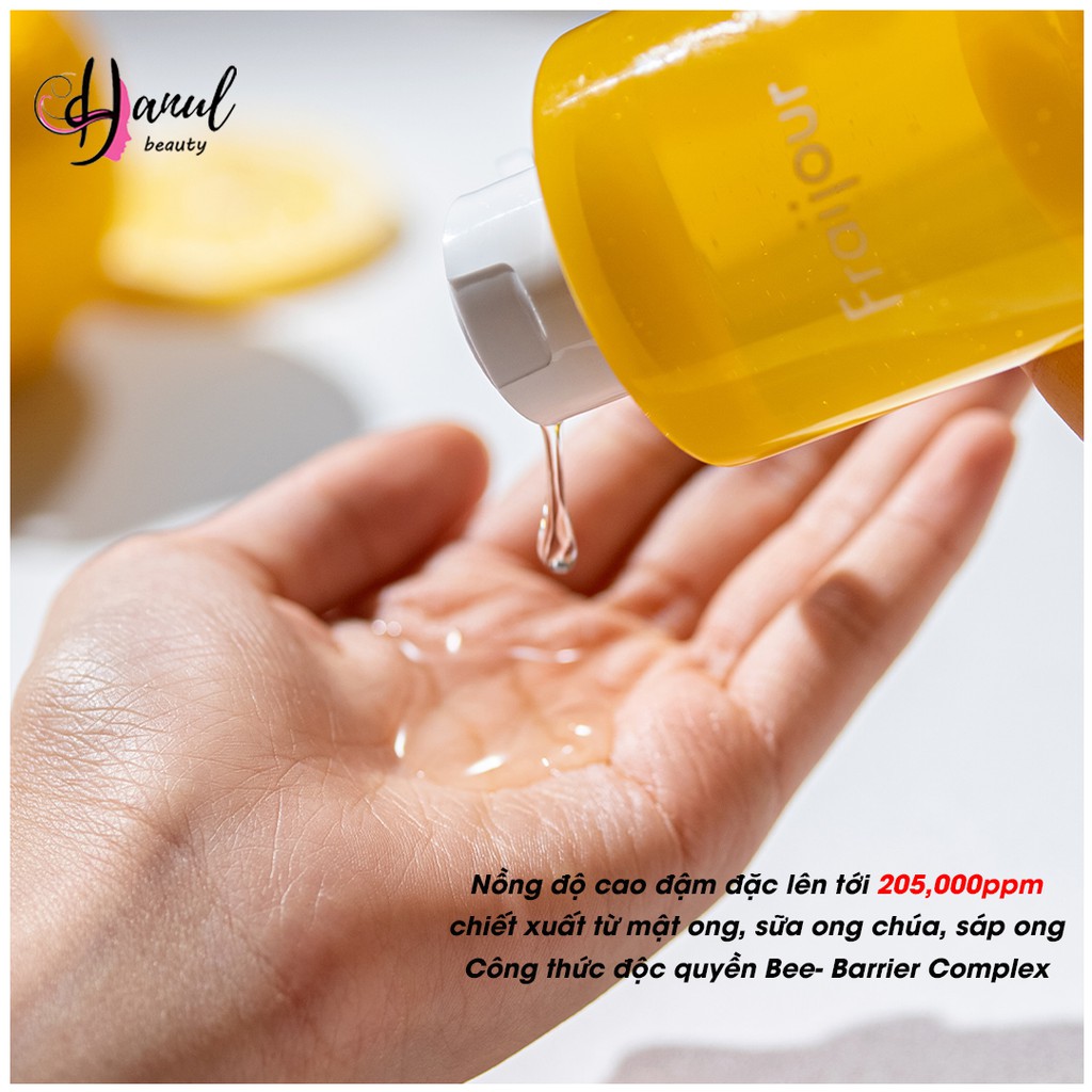 Toner FRAIJOUR dưỡng sáng da Yuzu Honey Essential Toner 250ml