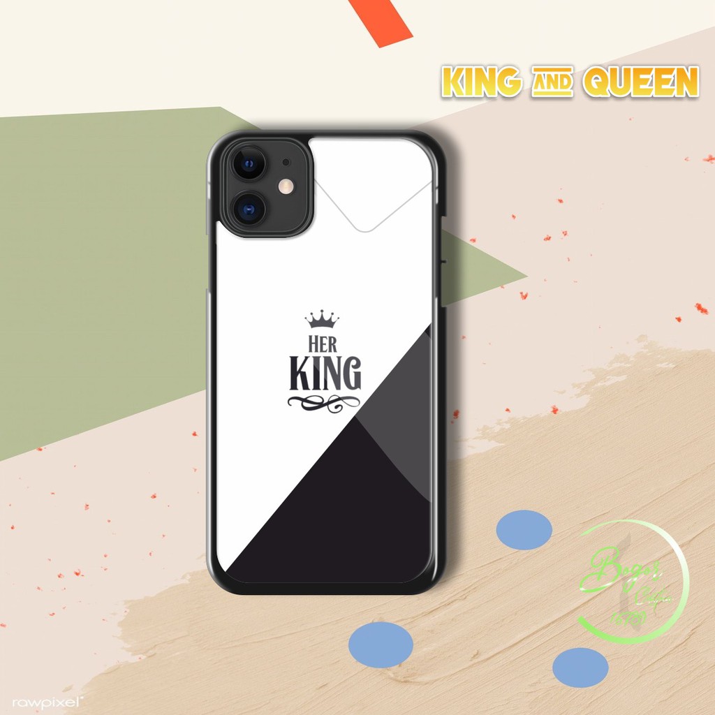 Ốp Điện Thoại Cứng Họa Tiết 2d King Queen Cho Oppo A71 A91 Reno 3 A83 F15 Z 2 2f / 2z 3 F15 4 K3 K5 Pro Bs744