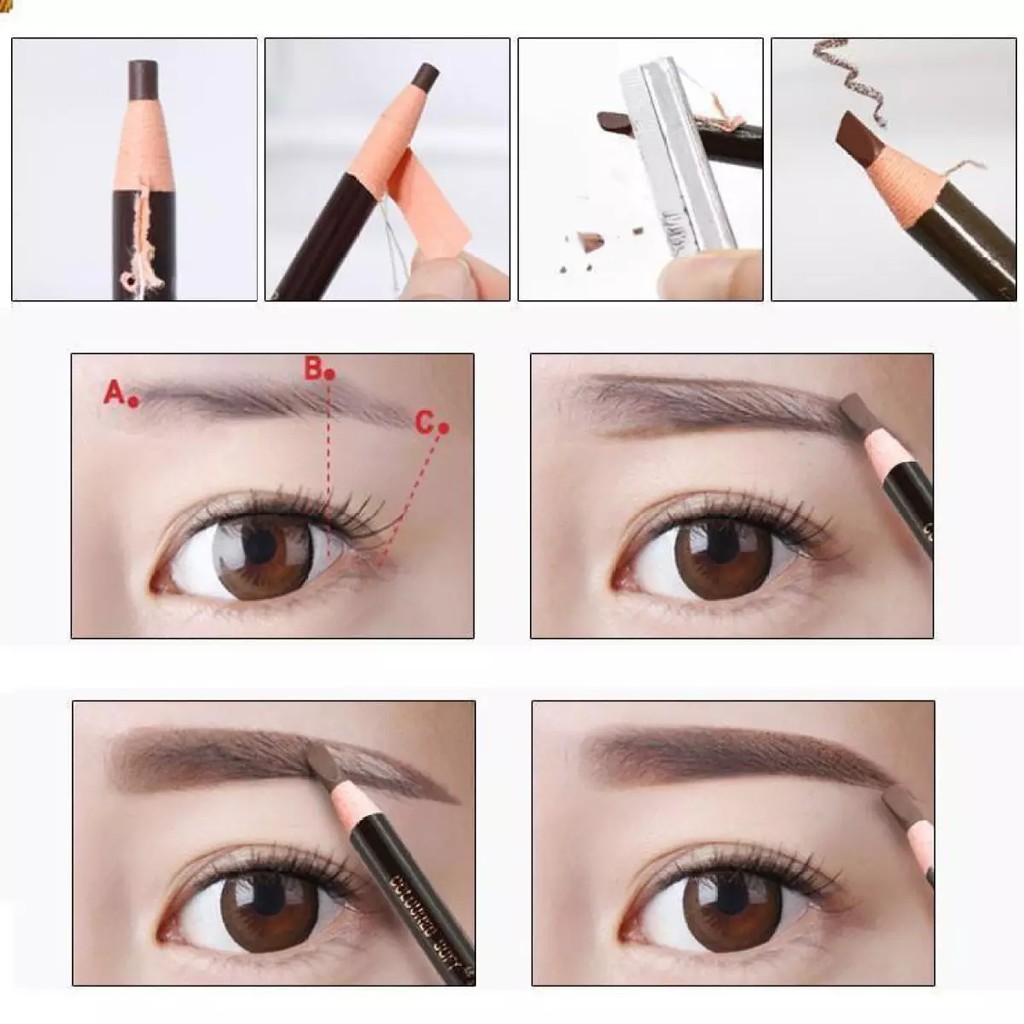 Chì Kẻ Mày Xé Không Thấm Nước 5 Màu Nội Địa Trung | BigBuy360 - bigbuy360.vn