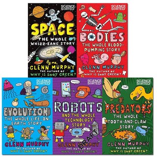 Bộ nhập - Full 5c - Glenn Murphy Science Sorted Collection 5 Books Set