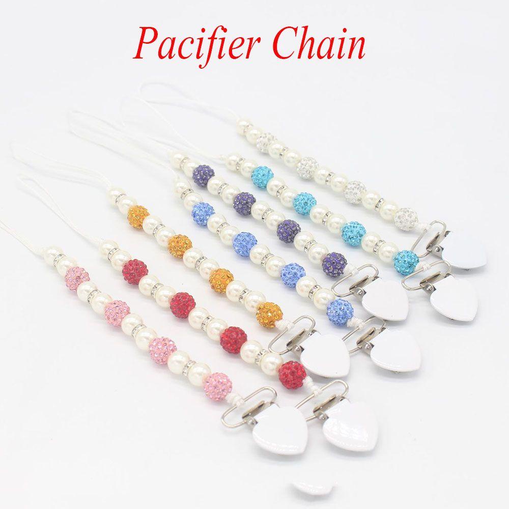 LUOL Kẹp Núm Vú Giả Đính Hạt Làm Quà Tặng Cho Bé Giá Đỡ