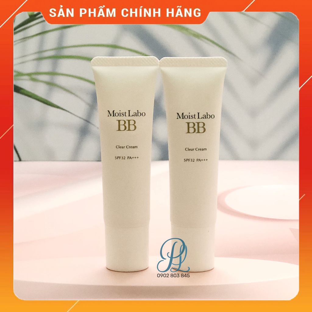Kem Nền Trang Điểm Không Màu 7 Tác Dụng Meishoku Moist-Labo BB Clear Cream SPF32+++ 30g
