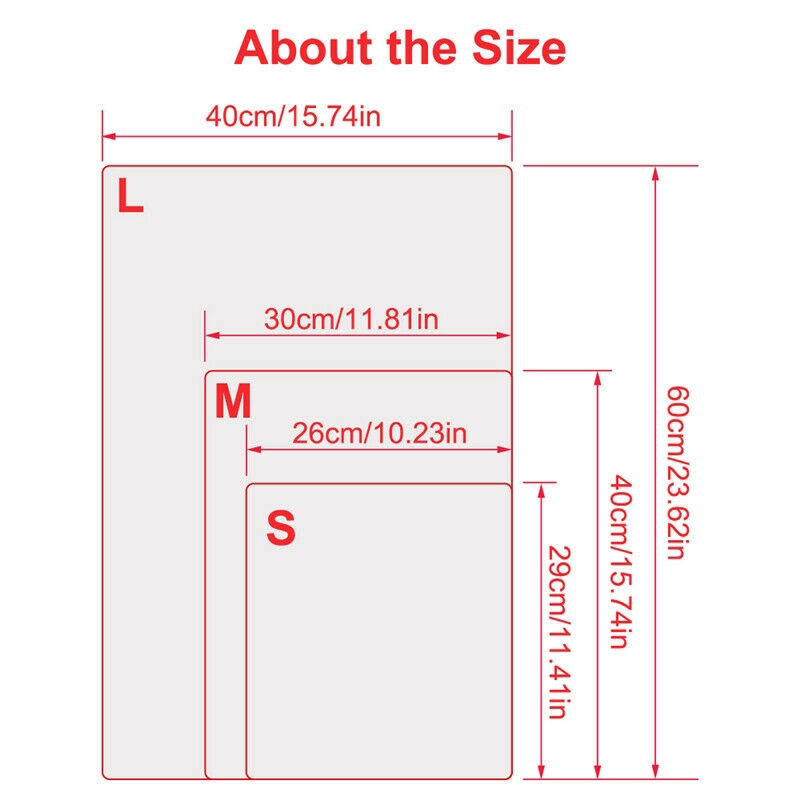 Food Grade Silicone Reusable Nonstick Baking Pastry Rolling Mat Pad Sheet with Measurement