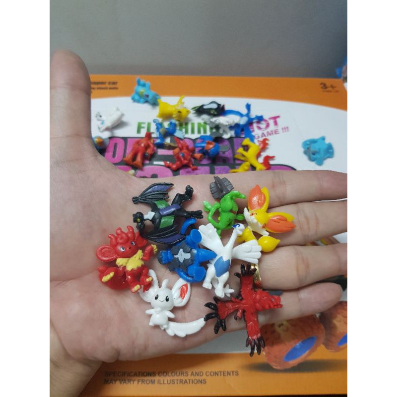Set 12/24/36 Đồ Chơi Mô Hình Pokemon Mini Nhiều Kiểu Không Trùng