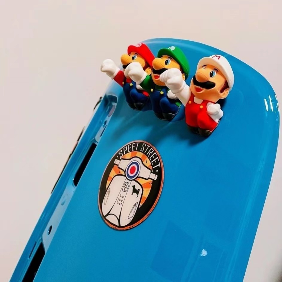 Piaggio VESAP Mario Motorcycle Suction Cup Sticker GTS300 GTV Primavera Sprint 150 Logo Nameplate Sticker Modification