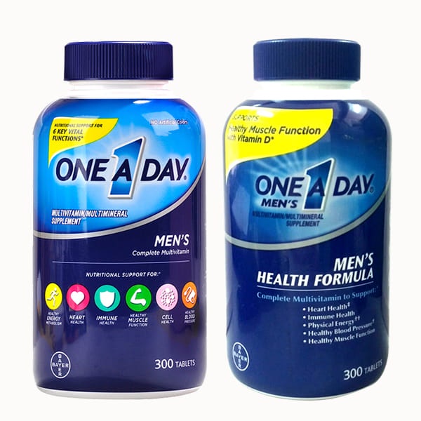 VITAMIN TỔNG HỢP DÀNH CHO NAM GIỚI 300 VIÊN - COMPLETE MULTIVITAMIN ONE A DAY FOR MEN