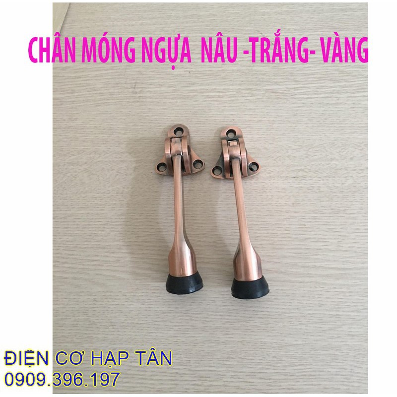 CHẶN CỬA MÓNG NGỰA  CAO CẤP  NÂU – TRẮNG - VÀNG