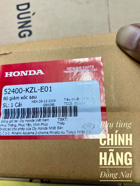 PHUỘC SAU/GIẢM XÓC SAU ZIN VISION ĐỜI ĐẦU 2011-2014 CHÍNH HÃNG HONDA