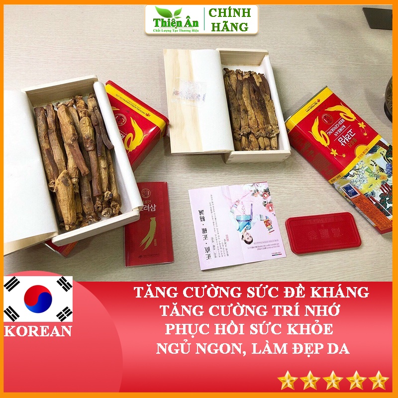 Hồng Sâm Củ Khô Daedong Korea Ginseng Dòng Premium 300g (11-20 Củ)